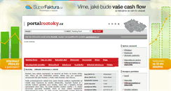 Desktop Screenshot of portalroztoky.cz